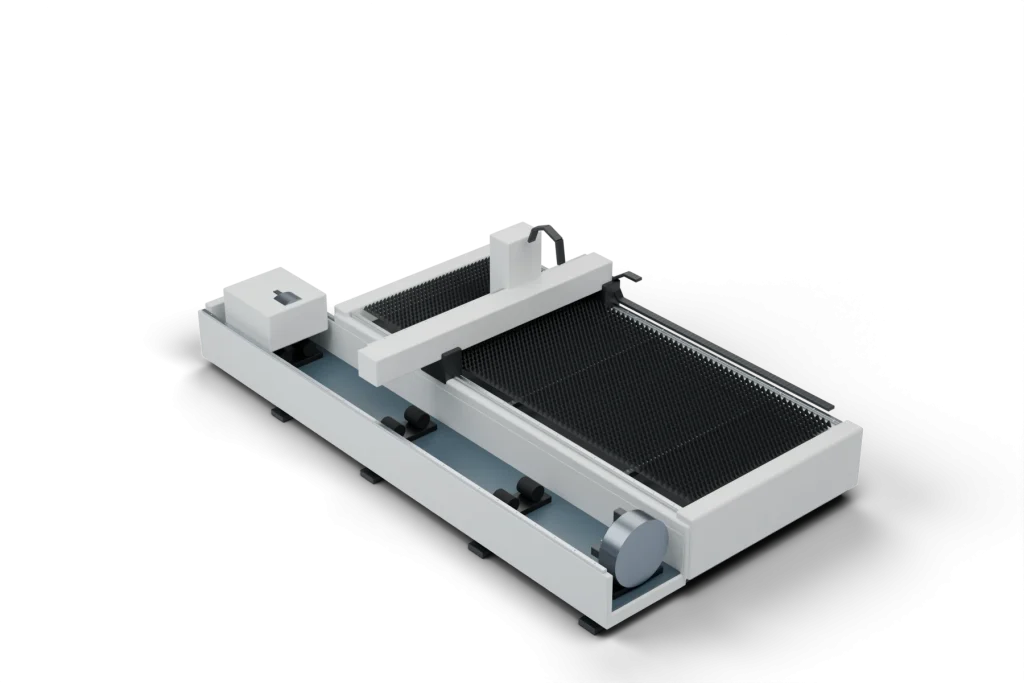Combined Sheet and Tube Fiber Laser Cutter — 3D exterior illustration
