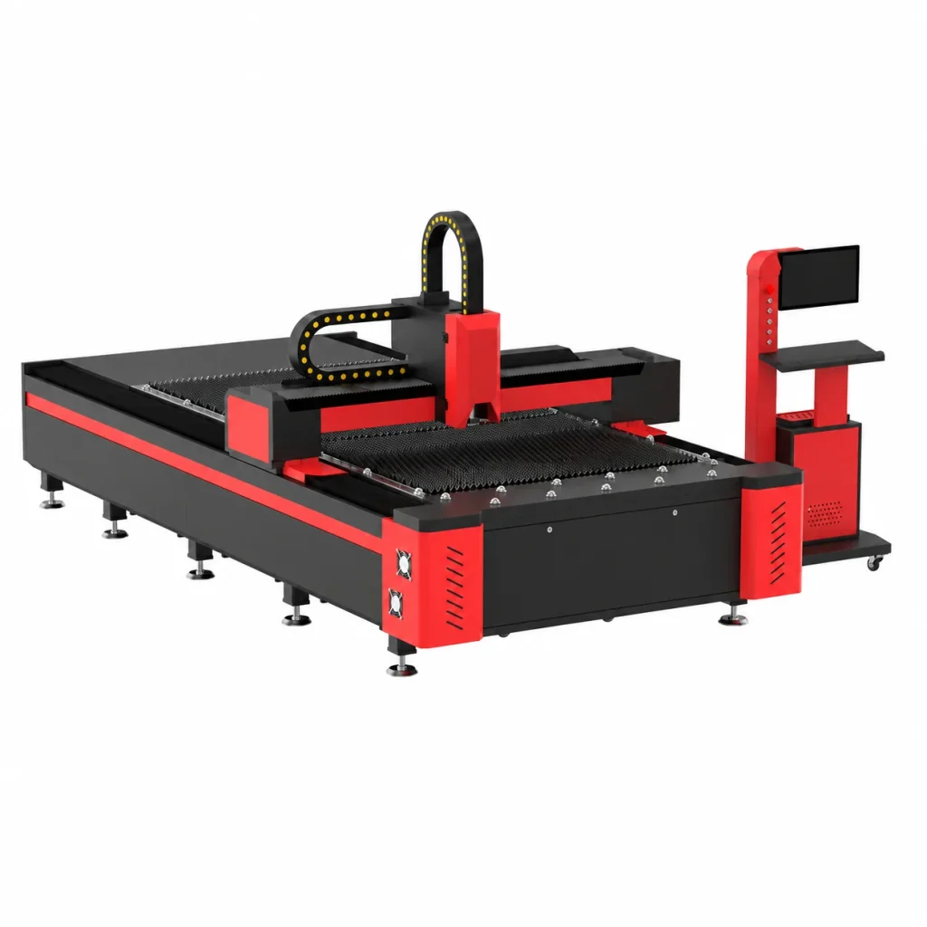 3kW Open-Bed Fiber Laser Cutting Machine