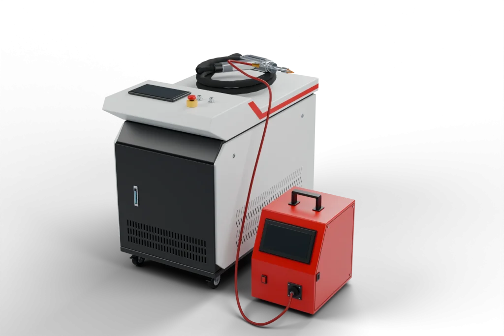 Water-Cooled Handheld Laser Welder — 3D exterior illustration