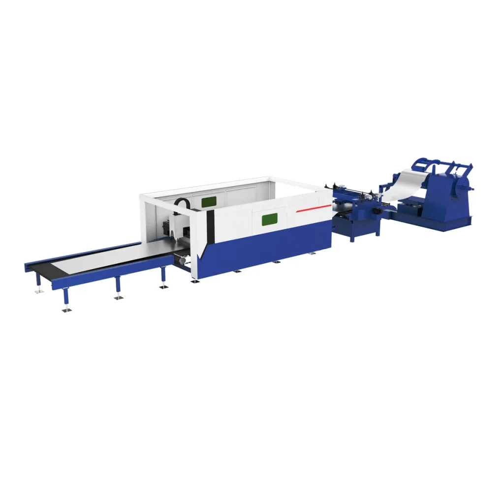 FLC-C Coil-Fed Fiber Laser Cutting Line — product view